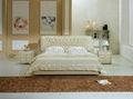 Modern leather bed,Bedroom Furniture