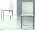 Dining chair,metal chair,pu chair,steel furniture