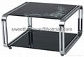 Export glass Coffee table,end table,side table