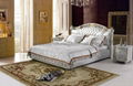 Bed,leather bed,Bedroom Sets,bedroom furniture C1008