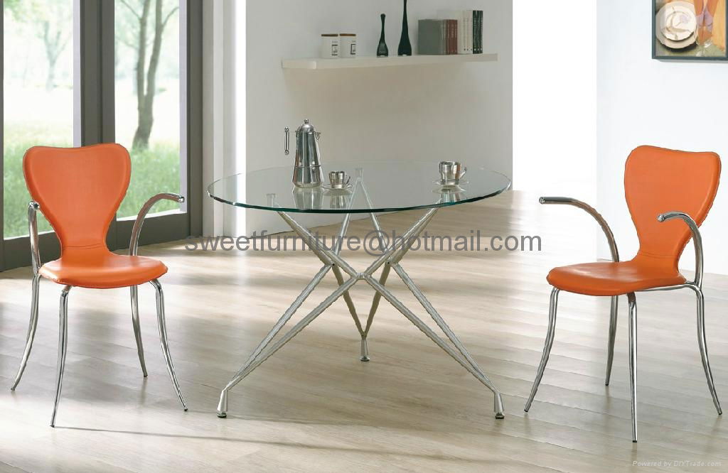 Sell glass dining table,tables,dining sets SA-5215C 3