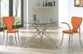 Sell glass dining table,tables,dining sets SA-5215C