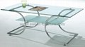 Coffee table,table glass,table metal,