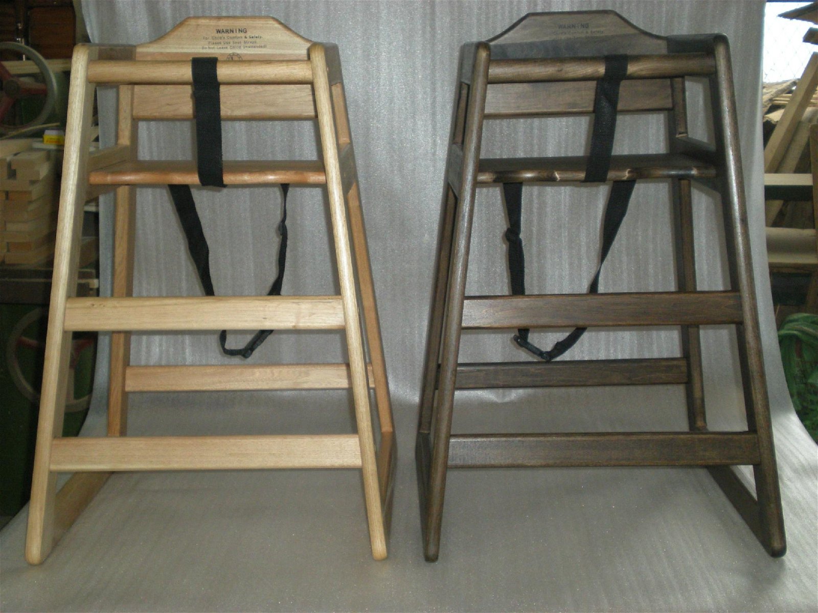 Sell hotel chair wood baby chair in Juglan-Daceae wood