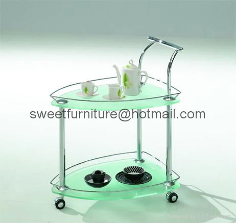 offer modern glass dining trolley,go cart,dining trolley