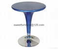 offer oval ABS glass table,Fiber Glass coffee table