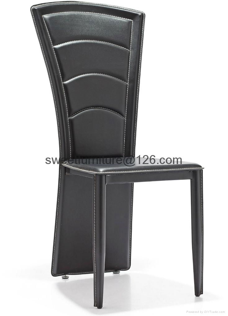 offer new all Pu covering chair,dining chair UK,metal chair 2