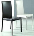 offer all PU covered steel chair for diningroom or hotel or restaurent