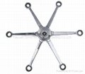 glass stainless steel spider 5