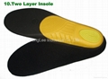 Two layer insole