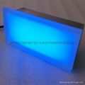 Shenzhen Best 200*100 Glass Brick Price LED Brick Floor Tile 