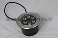 9W stainless steel outdoor night  lighting led  undergroung light  3