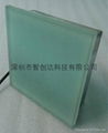 Shenzhen manufacturer IP67 200x200 mm 4W glass shelf paving brick light 