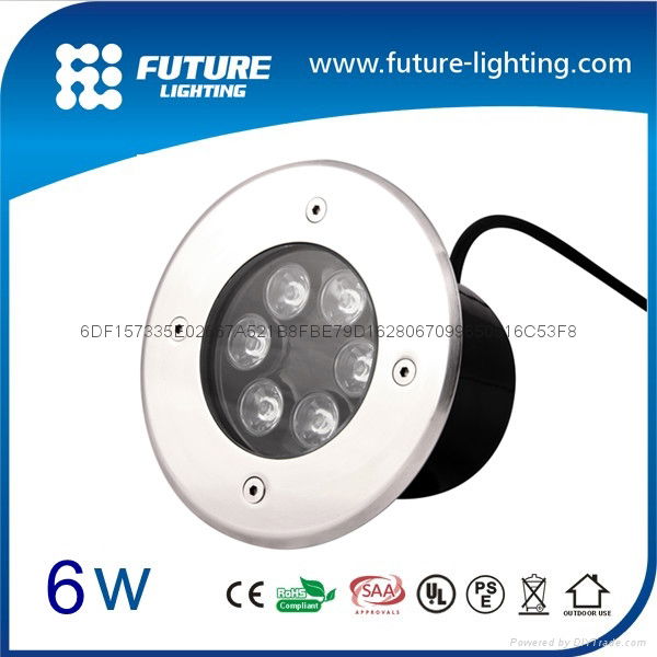 6W shenzhen factory CE and  Rohs led underground light 