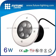 6W shenzhen factory CE and  Rohs led underground light 