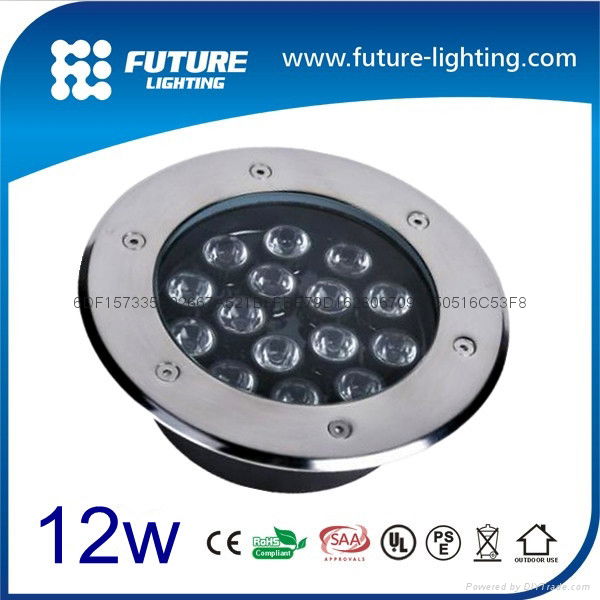 12W shenzhen quality led inground light 