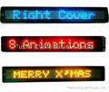 2 inch 7*50 Single Color led car window sign