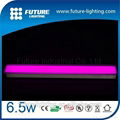 Outdoor ip67 car pass 12v 24v RGB warm whtie glass paver led linear strip glass 