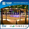 Outdoor IP67 light up paving glass paving 7.8w led floor tile 30x30 led brick 