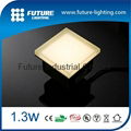 Waterproof IP67 12V outdoor recessed 100x100mm Glass Block Type led glass brick 