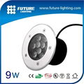 Outdoor underground lamp 9W for stairs fitting in-ground ip67 waterproof 