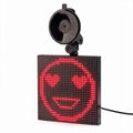 Shenzhen Bluetooth app car rear window Emoji Smiley LED car display