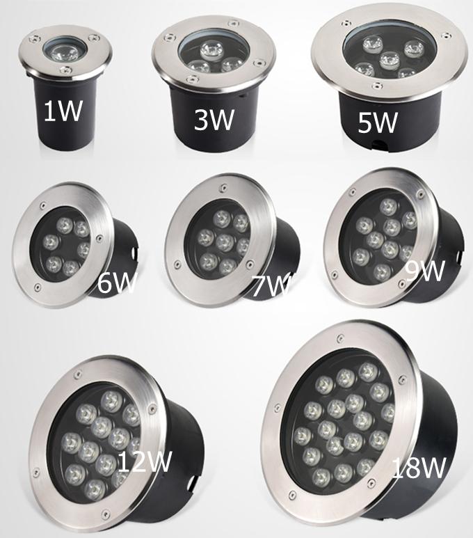 9W stainless steel outdoor night  lighting led  undergroung light