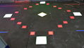 Outdoor brick pavers for driveway in concrete paving IP67 300*300 led tile light