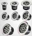 IP67 led underground light 3w 304s/s outdoor led inground light