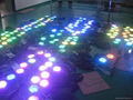 DMX 12W RGB led underwater 