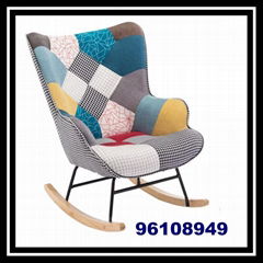 Patchwork Rocking Chair