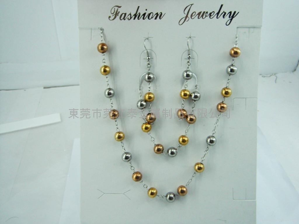 Stainless  steel jewelry set