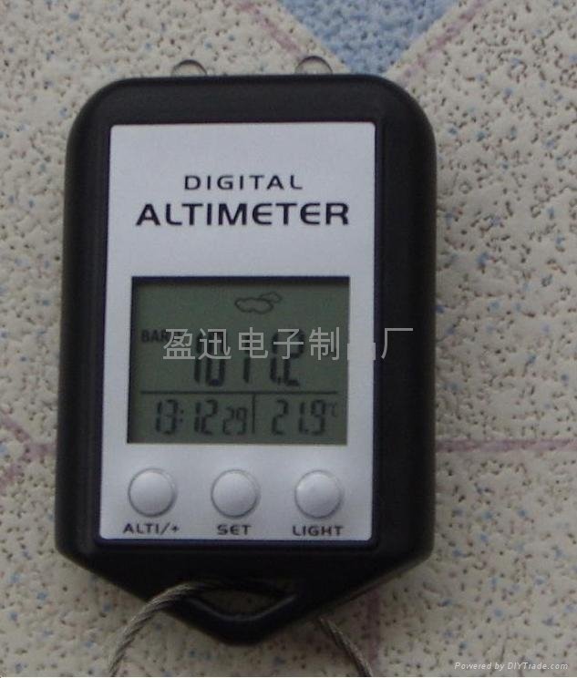 keychain digital altimeter