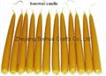 beeswax candle 1