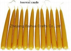 beeswax candle