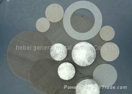 Wire Mesh filter Disc 3