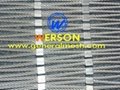 stainless steel hand woven rope fence