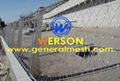 stainless steel hand woven rope fence