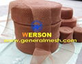 copper knitted woven mesh ,demister mesh-general mesh 