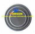 stainless steel Screen filter disc，dutch woven mesh filter disc 