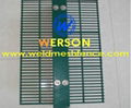 358 Anti climb weld mesh panel fence ,airport fence ,prison fence -werson fence 