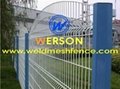 werson decrative weld mesh fence ,military security mesh fence ,border fence 