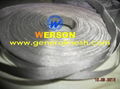 Stainless steel wire mesh strip for button batteries, headphones, speakers