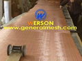 heat pipe radiating copper wire mesh ,copper wick wire mesh 