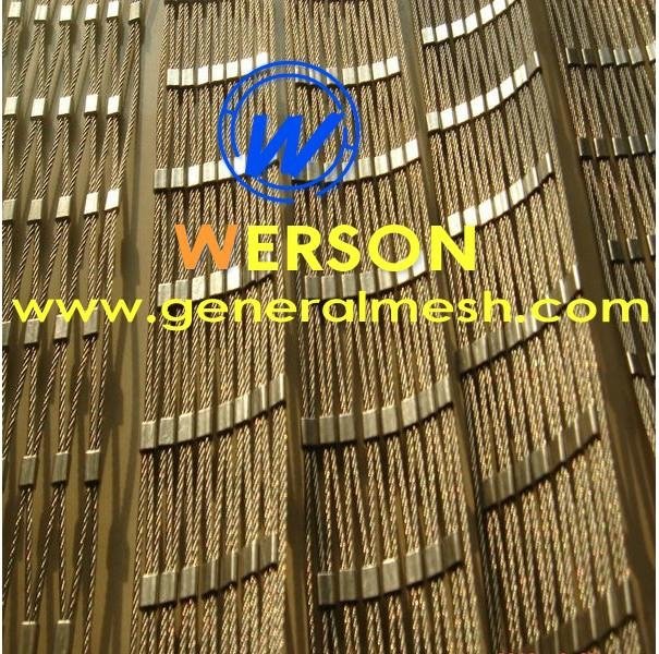 X TEND wire mesh for architectural mesh, stainless cable mesh,  X tend cable mesh