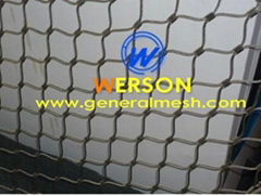 wire deck netting, Stair filling mesh,zoo net,cable net 