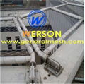 Flexible stainless wire mesh for balustrade