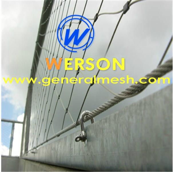 X TEND wire mesh for architectural mesh, stainless cable mesh,  X tend cable mesh,  x tend mesh