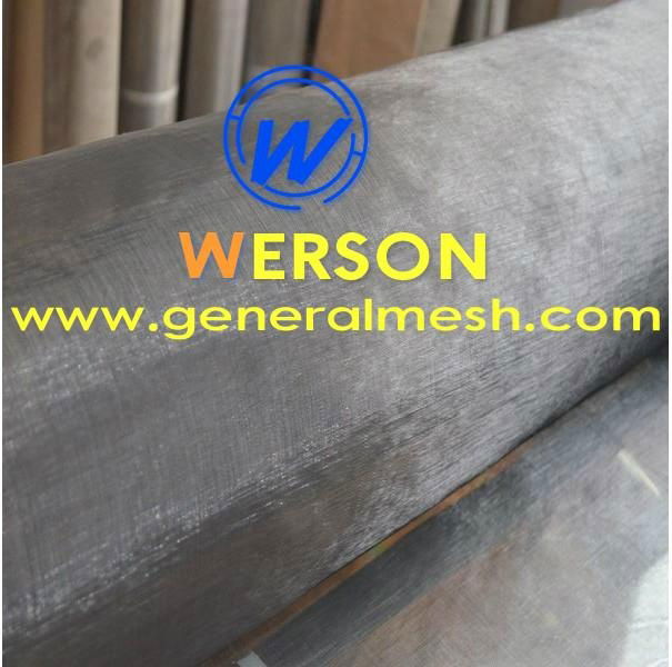 Tungsten wire cloth