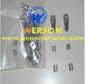 stainless steel webnet trellis clips